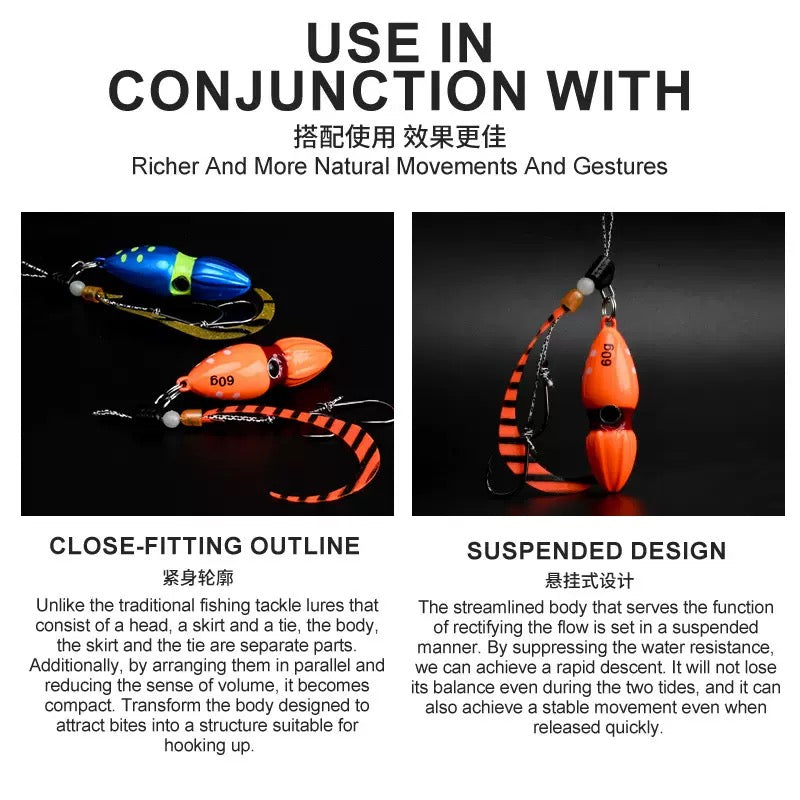 New Wholesale/Retail 60g 80g 100g 120g 150g  Luminous Crack Colors Saltwater Slow Pitch Jigging Lure