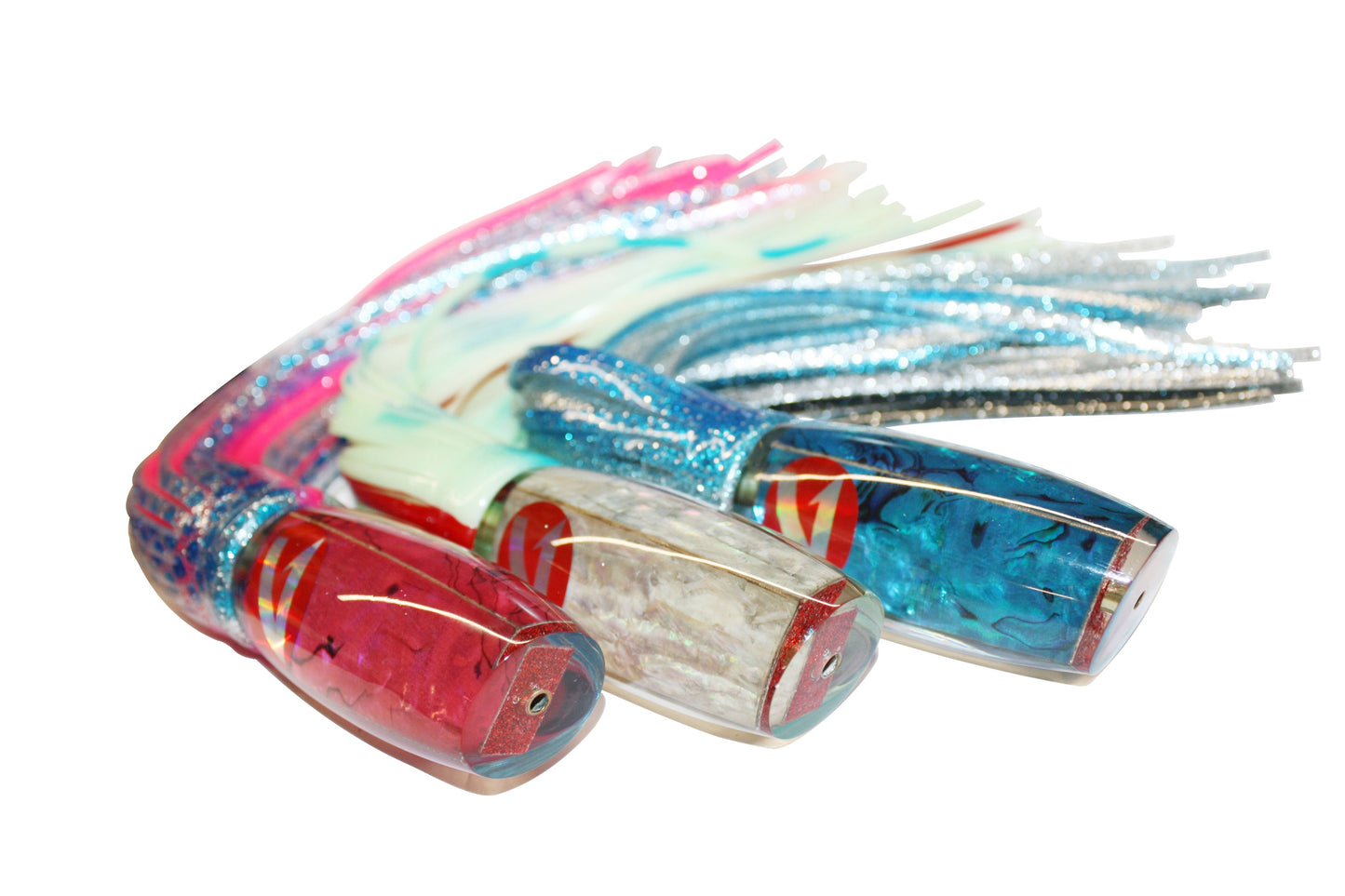 #1222 Soft Bait Resin Trolling Lures Tuna Mackerel Squid Octopus  12.8/32.5cm/272g