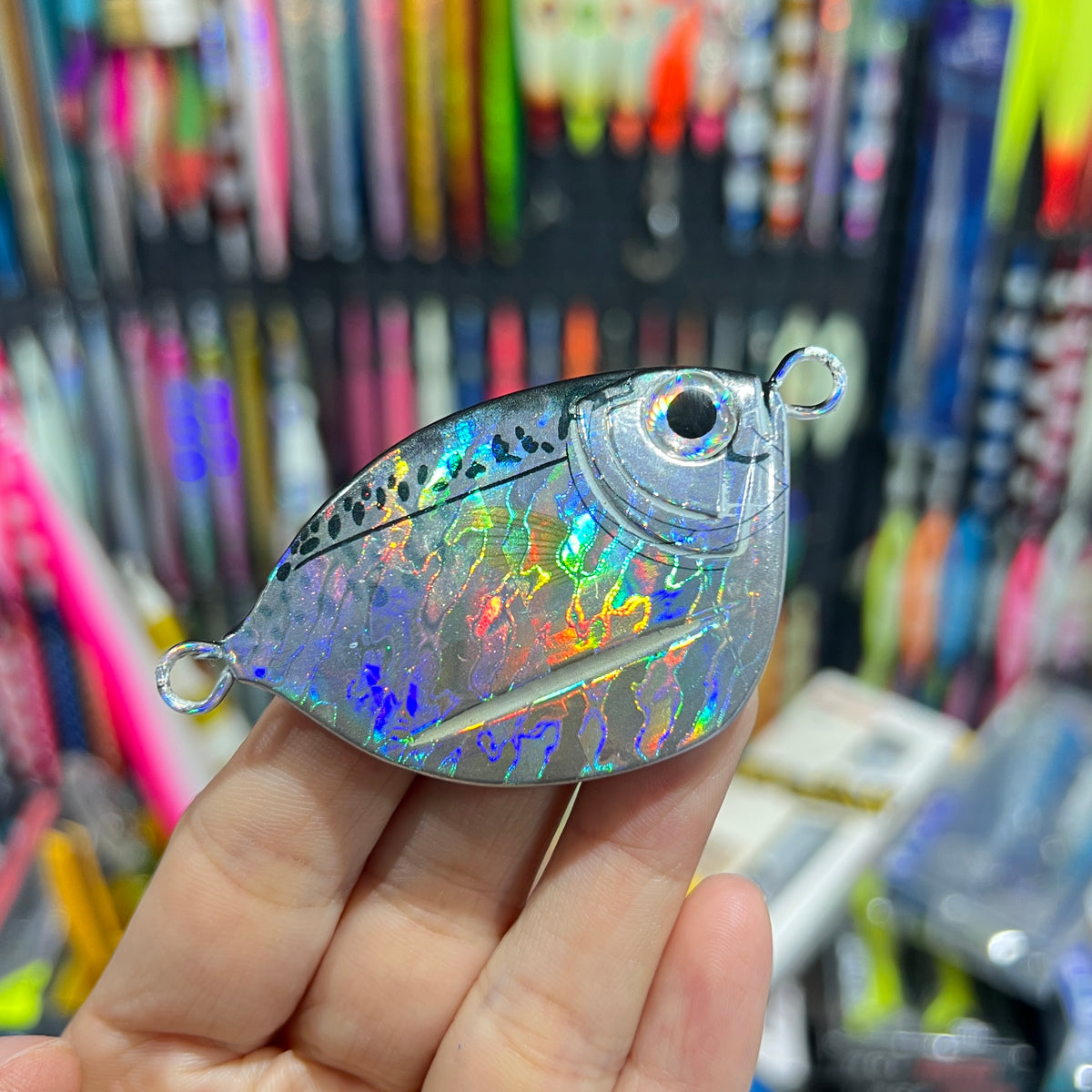 #AA Slow/Speed Jigging   Glow Slow Pitch Metal Jigging Jigs Lure 100g