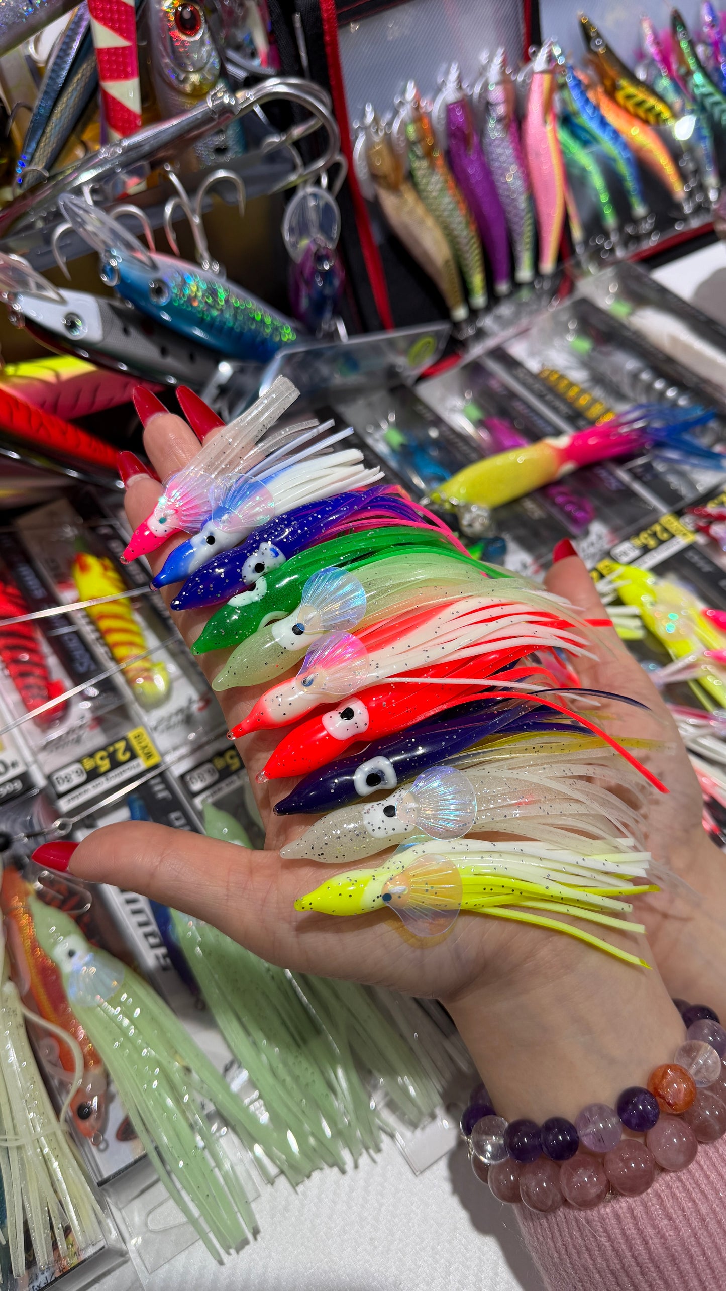 New Luminous Soft Octopus Lure UV Glow Squid Skirt Bait Glow in the Dark Octopus Soft Jig for Saltwater Tuna Mahi Snapper soft bait