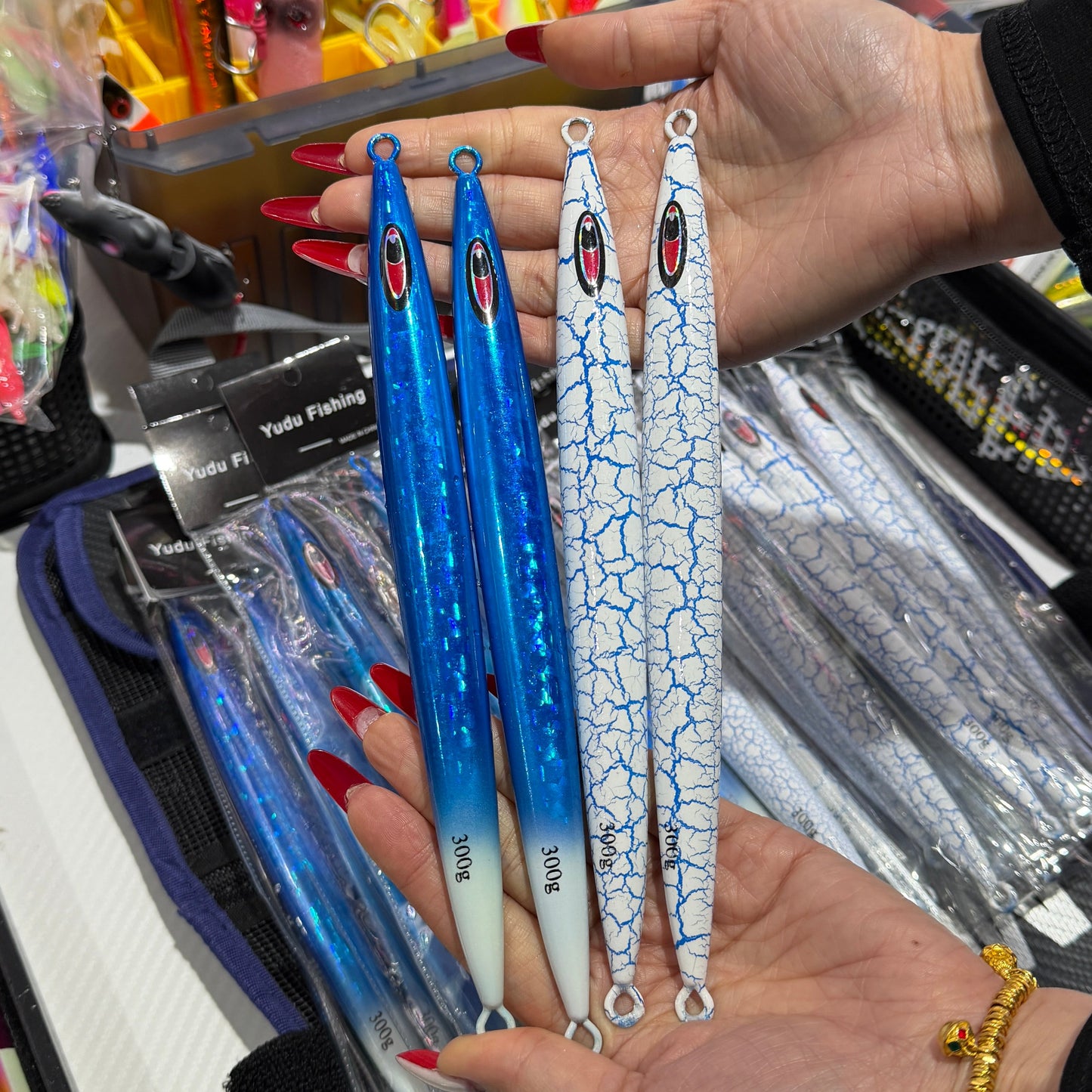 New 300g jigging lure, discounted price $5/piece.