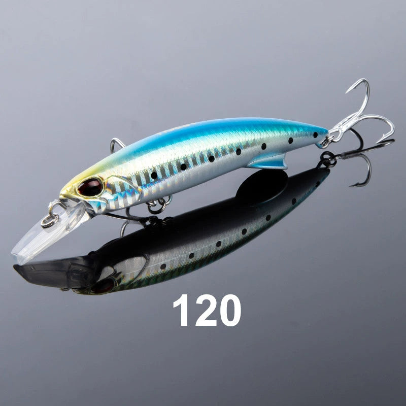 NOEBY Saltwater Pencil Bait/Stickbait/Minnow/Topwater/Popper Lure 110mm/64g