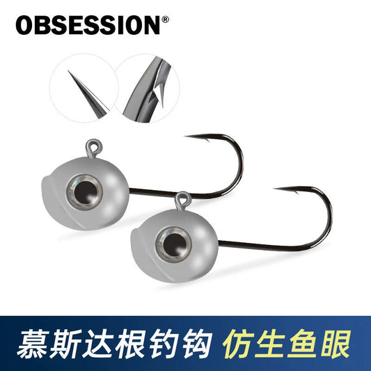 New High Quality Mustad Jigging Hook/Assist Hook for Saltwater Fishing Hooks #1.0 #1.7 #3.0