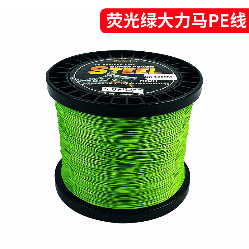 4/8 Braids 100m 300m 500m 1000m PE Fishing Line #1- 0.4 0.6 0.8 1.0 1.5 2.0 3.0 4.0 5.0 6.0