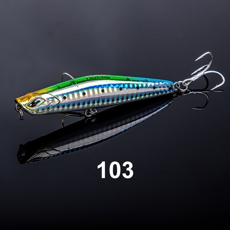 Saltwater plastic Pencil bait #42- 99mm/28g