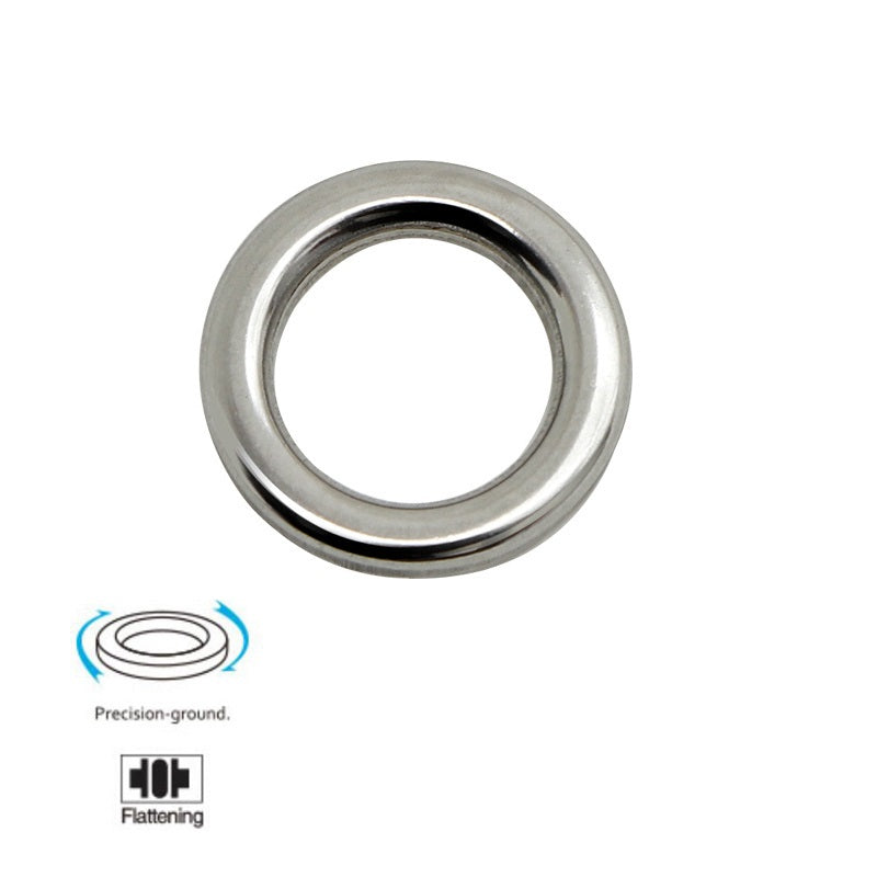 Stainless Steel Solid Ring #4#5#6#7#8#9/Fishing tackle