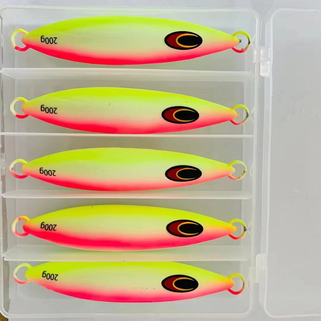 联~#156 Slow Pitch Jigs Bait 80g 100g 120g 150g 200g 250g 300g 400g