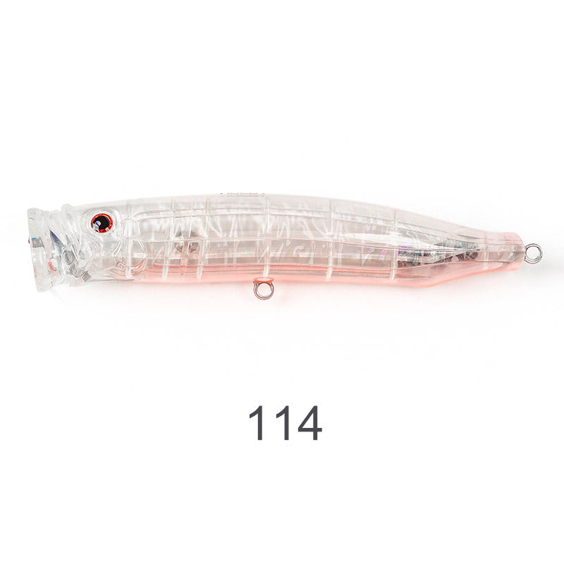 Saltwater plastic popper bait #16-  175mm/73g