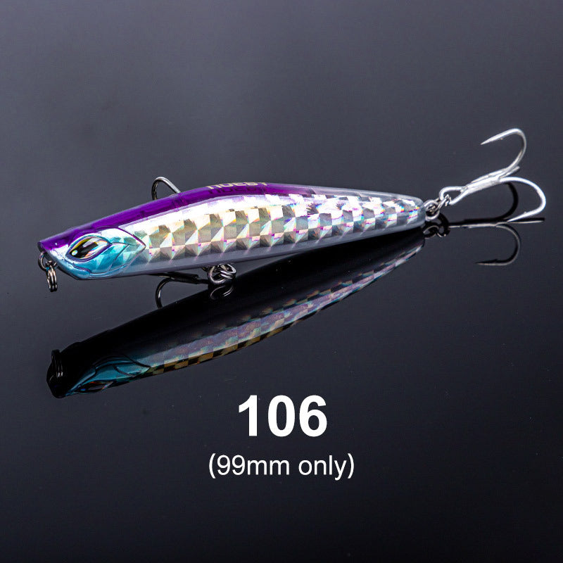 Saltwater plastic Pencil bait #42- 99mm/28g