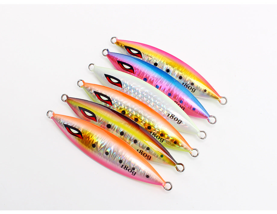 M #18 Speed/Slow Jigs 40g 60g 80g 100g 130g 150g 180g 200g 220g 300g 500g 750g 1000g