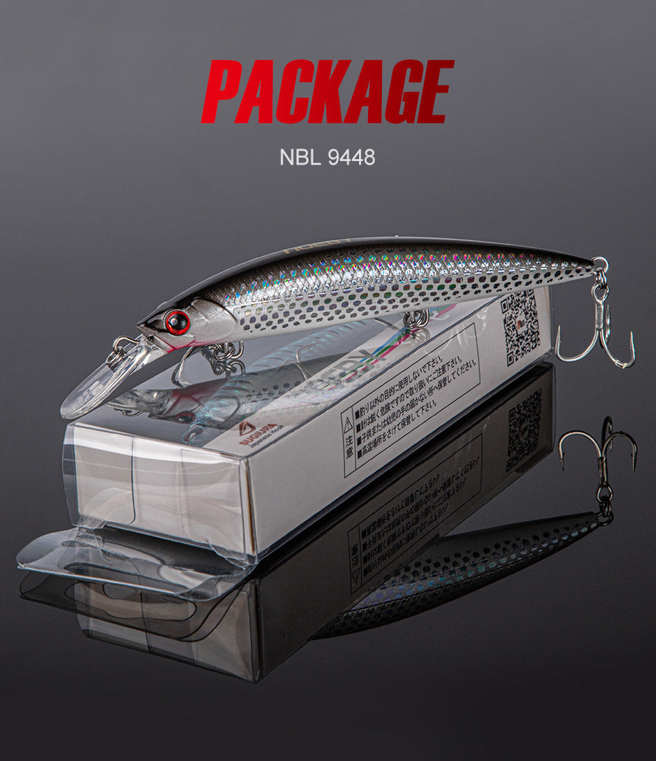 NOEBY Saltwater Pencil Bait/Stickbait/Minnow/Topwater/Popper Lure 110mm /36g