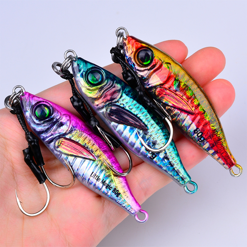 #68 Slow Pitch Jigs 30g 40g 60g 80g