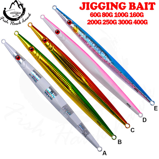 #58 Speed/Slow Jigs 60g 80g 160g 200g 250g 300g 400g