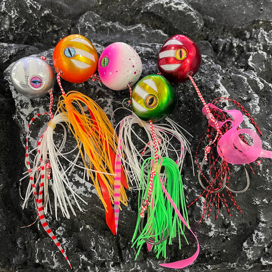 海Slow Pitch Jigs bait #36-head skirt lure 60g.80g.100g.120g.150g.200g