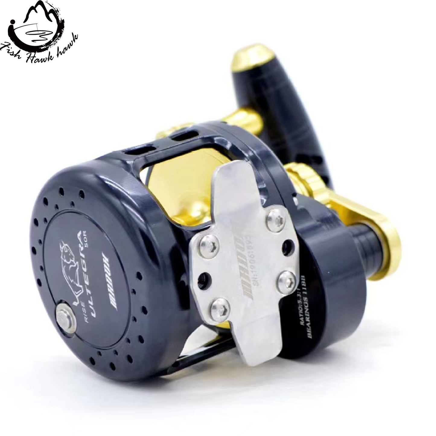 “Golden Bull” Slow Pitch Jigging Reel (left and right hand)