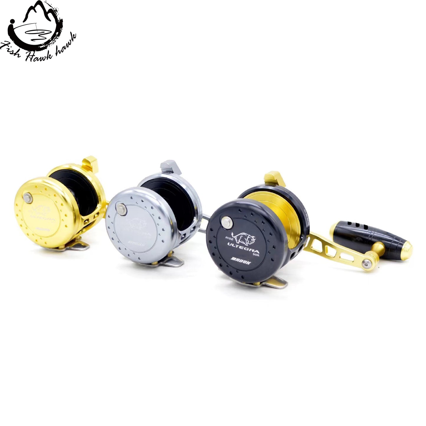 “Golden Bull” Slow Pitch Jigging Reel (left and right hand)