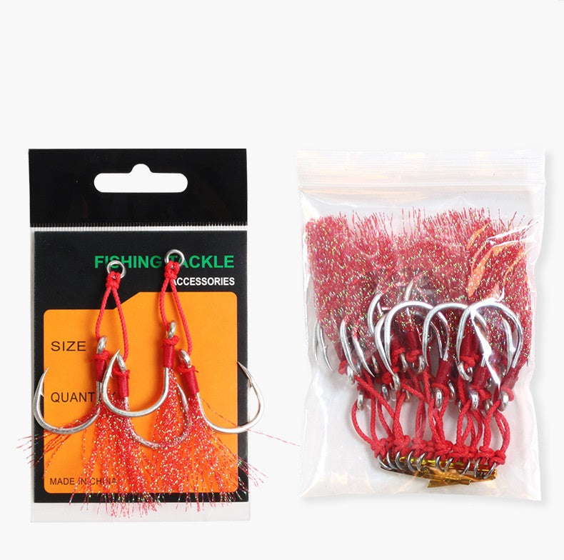 Assist hook 01-#2/0 #3/0 #5/0 #7/0 #9/0 – Jigs Fishing Tackle Store