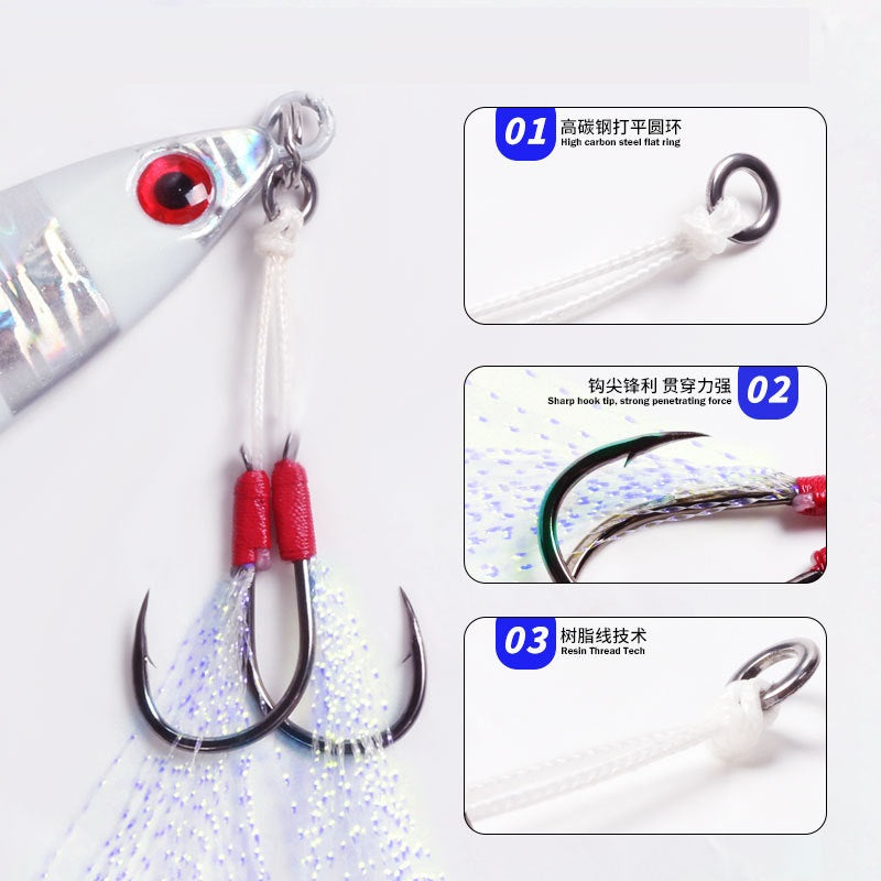 Assist hook 12-#1/0 #2/0 – Jigs Fishing Tackle Store
