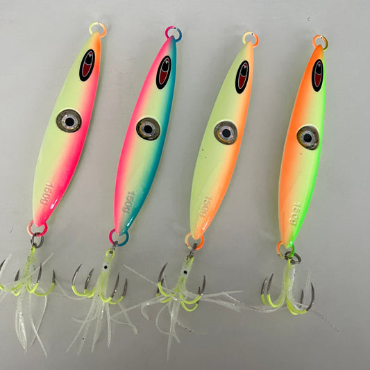 延137# Slow Pitch Jigs Bait 120g 150g 200g 250g 300g